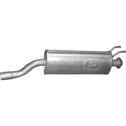 Honda középső kipufogódob K09_17ALU