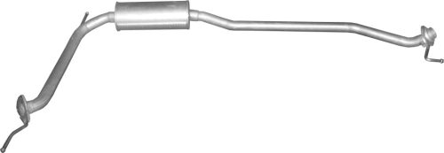 Honda középső kipufogódob K09_42ALU