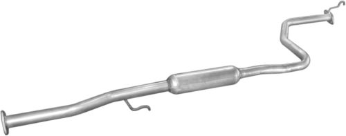 Honda középső kipufogódob K09_55ALU