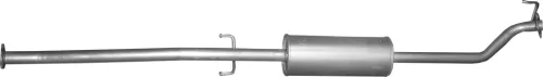Honda középső kipufogódob K09_78ALU