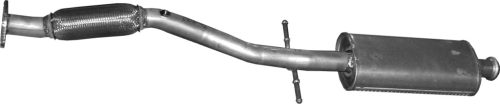 Hyundai első kipufogódob K10_42ALU