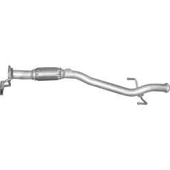 Hyundai kipufogó leömlőcső K10_62ALU