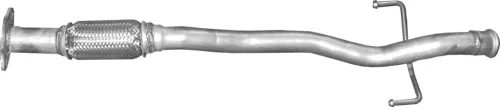Hyundai kipufogó leömlőcső K10_64ALU