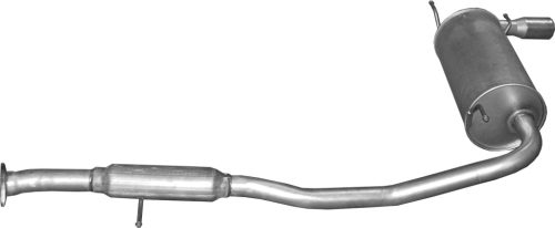 Mazda hátsó kipufogódob K12_11ALU