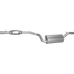 Mazda hátsó kipufogódob K12_12ALU