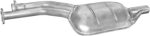 Mercedes középső kipufogódob K13_29ALU
