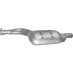 Mercedes középső kipufogódob K13_34ALU