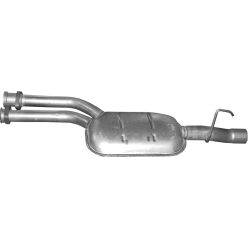 Mercedes középső kipufogódob K13_48ALU