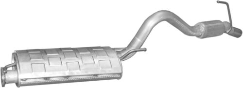 Mitsubishi hátsó kipufogódob K14_145ALU