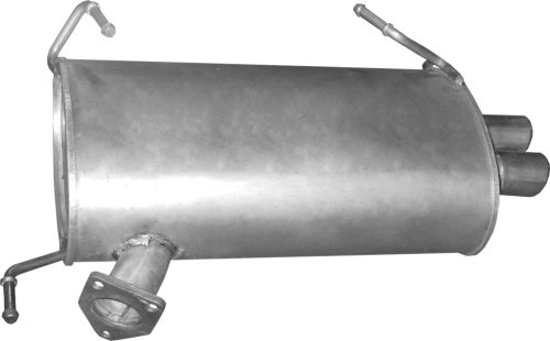 Mitsubishi, Peugeot, Citroen, hátsó kipufogódob K14_38ALU