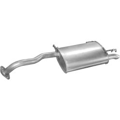 Nissan hátsó kipufogódob K15_04ALU