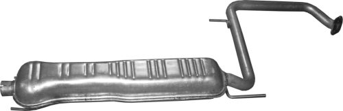 Opel középső kipufogódob K17_001ALU