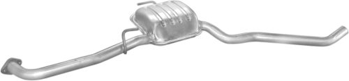 Opel középső kipufogódob K17_232ALU