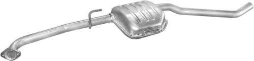 Opel középső kipufogódob K17_233ALU