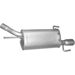 Opel hátsó kipufogódob K17_266ALU