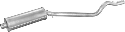 Opel középső kipufogódob K17_27ALU