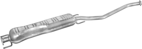 Opel középső kipufogódob K17_281ALU