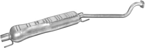 Opel középső kipufogódob K17_292ALU