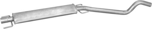 Opel középső kipufogódob K17_314ALU