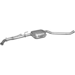 Opel középső kipufogódob K17_326ALU