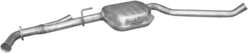 Opel középső kipufogódob K17_326ALU