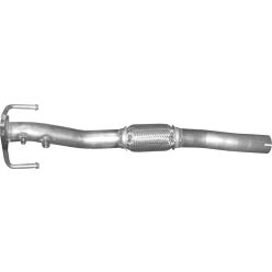 Opel kipufogó leömlőcső K17_346ALU