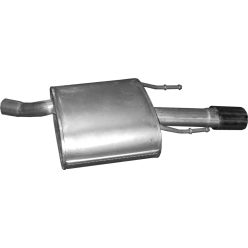Opel hátsó kipufogódob K17_355ALU