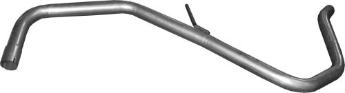 Opel középső kipufogócső K17_361ALU