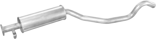Opel középső kipufogódob K17_38ALU