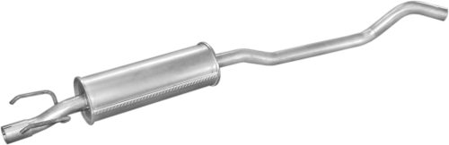 Opel középső kipufogódob K17_41ALU