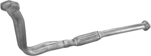 Opel kipufogó leömlőcső K17_428ALU