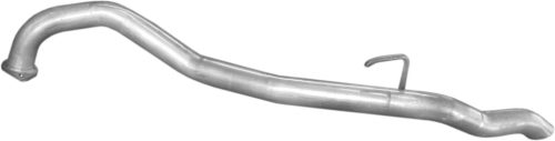 Opel középső kipufogócső K17_445ALU