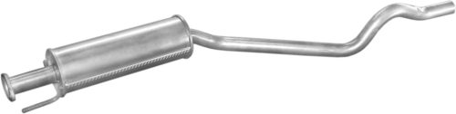 Opel középső kipufogódob K17_44ALU