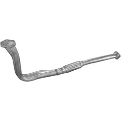 Opel kipufogó leömlőcső K17_522ALU