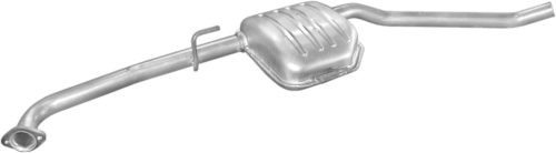 Opel középső kipufogódob K17_52ALU