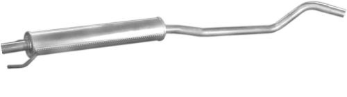 Opel középső kipufogódob K17_533ALU