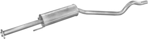 Opel középső kipufogódob K17_540ALU