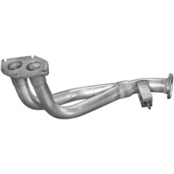 Opel kipufogó leömlőcső K17_580ALU