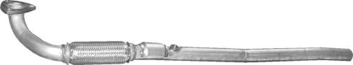 Opel kipufogó leömlőcső K17_614ALU