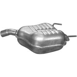 Opel, Saab, Fiat, hátsó kipufogódob K17_618ALU