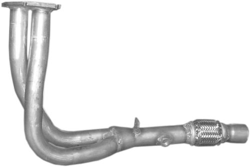 Opel kipufogócső K17_621ALU