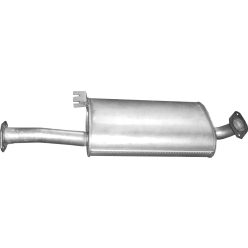 Opel középső kipufogódob K17_640ALU