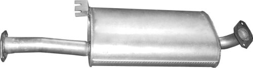 Opel középső kipufogódob K17_640ALU