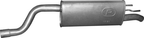 Opel hátsó kipufogódob K17_83ALU