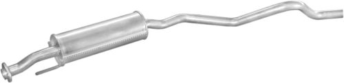 Opel középső kipufogódob K17_86ALU