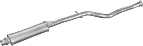 Citroen, Peugeot, középső kipufogódob K19_13ALU