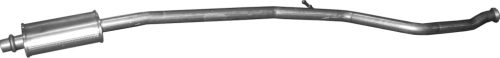 Peugeot középső kipufogódob K19_215ALU