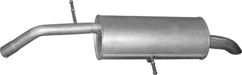 Peugeot, Citroen, hátsó kipufogódob K19_27ALU