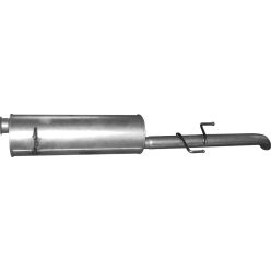 Nissan, Opel, Renault, hátsó kipufogódob K21_00ALU