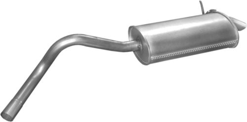 Renault, Nissan, hátsó kipufogódob K21_295ALU